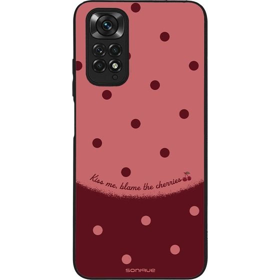 Sonique ���� Delulu Polka Era Series ��� Xiaomi Redmi Note 11 4G / Redmi Note 11S Blame Cherries