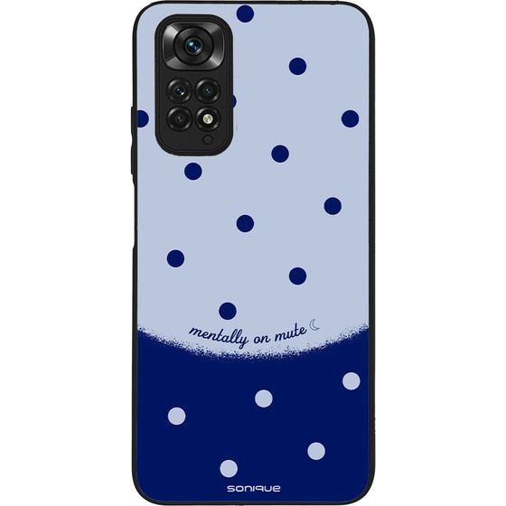 Sonique ���� Delulu Polka Era Series ��� Xiaomi Redmi Note 11 4G / Redmi Note 11S Blue Mentally