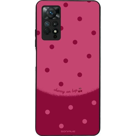 Sonique ���� Delulu Polka Era Series ��� Xiaomi Redmi Note 11 Pro 4G/5G / Redmi Note 12 Pro 4G Top Cherry