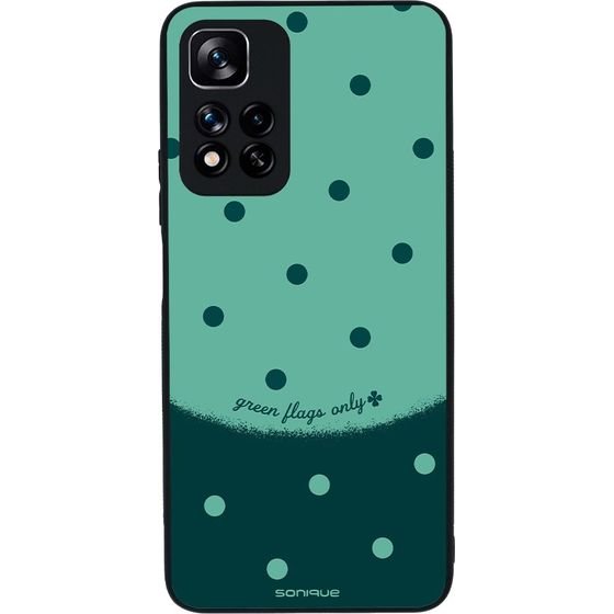 Sonique ���� Delulu Polka Era Series ��� Xiaomi Redmi Note 11 Pro Plus 5G Green Flags