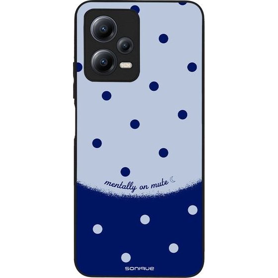 Sonique ���� Delulu Polka Era Series ��� Xiaomi Redmi Note 12 5G / Poco X5 5G Blue Mentally