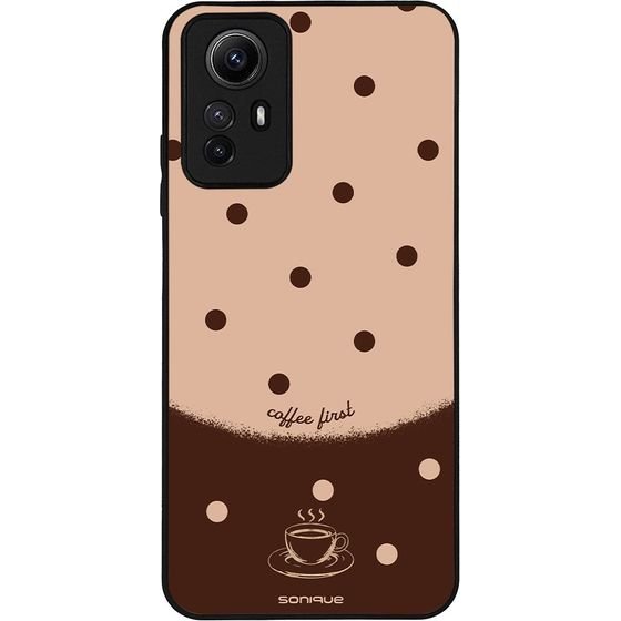 Sonique ���� Delulu Polka Era Series ��� Xiaomi Redmi Note 12s Coffee First