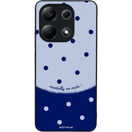 Sonique ���� Delulu Polka Era Series ��� Xiaomi Redmi Note 13 4G Blue Mentally