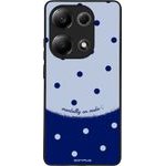Sonique ���� Delulu Polka Era Series ��� Xiaomi Redmi Note 13 Pro 4G / Poco M6 Pro 4G / Redmi Note 14S Blue Mentally