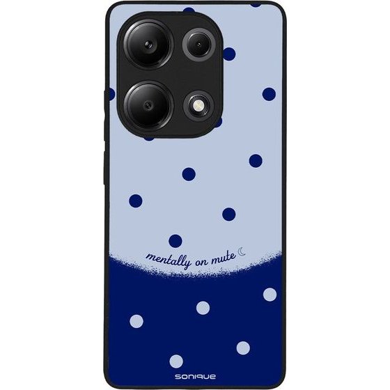 Sonique ���� Delulu Polka Era Series ��� Xiaomi Redmi Note 13 Pro 4G / Poco M6 Pro 4G / Redmi Note 14S Blue Mentally