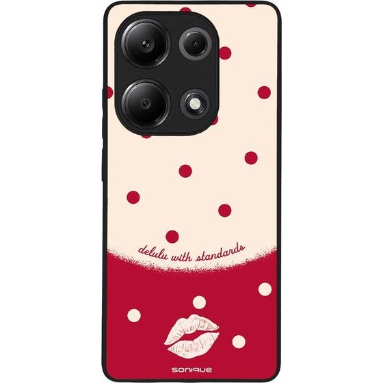 Sonique ���� Delulu Polka Era Series ��� Xiaomi Redmi Note 13 Pro 4G / Poco M6 Pro 4G / Redmi Note 14S Delulu Standards