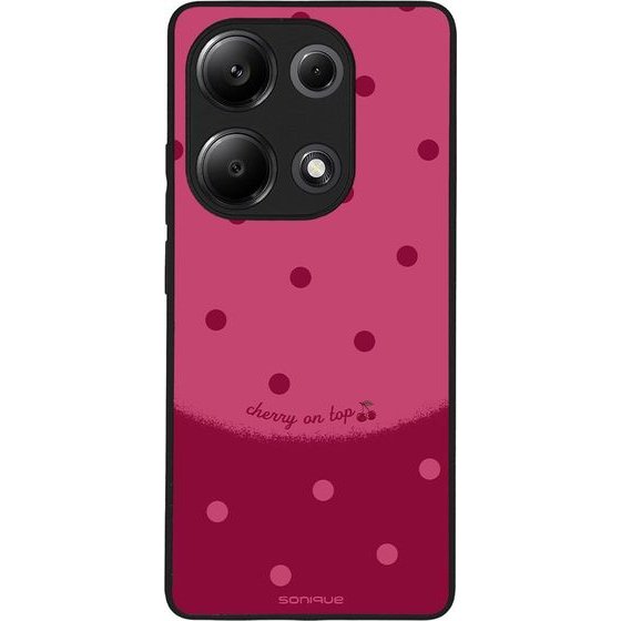 Sonique ���� Delulu Polka Era Series ��� Xiaomi Redmi Note 13 Pro 4G / Poco M6 Pro 4G / Redmi Note 14S Top Cherry