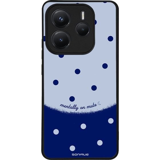 Sonique ���� Delulu Polka Era Series ��� Xiaomi Redmi Note 14 5G Blue Mentally