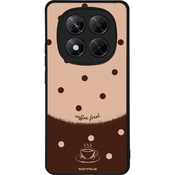 Sonique ���� Delulu Polka Era Series ��� Xiaomi Redmi Note 14 Pro Plus 5G Coffee First