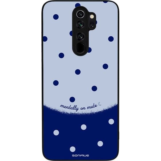 Sonique ���� Delulu Polka Era Series ��� Xiaomi Redmi Note 8 Pro Blue Mentally