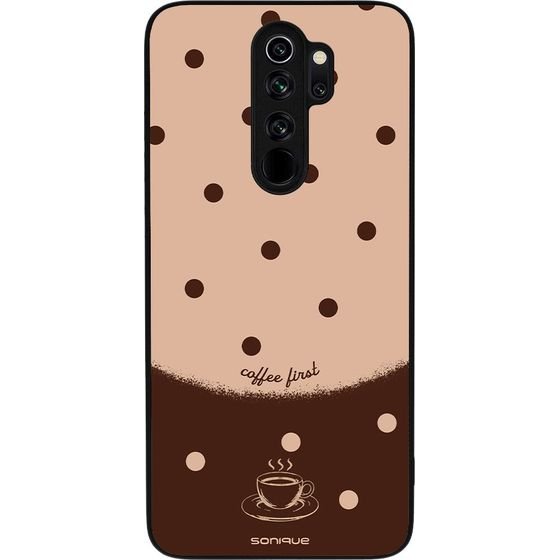 Sonique ���� Delulu Polka Era Series ��� Xiaomi Redmi Note 8 Pro Coffee First