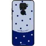 Sonique ���� Delulu Polka Era Series ��� Xiaomi Redmi Note 9 Blue Mentally