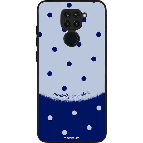 Sonique ���� Delulu Polka Era Series ��� Xiaomi Redmi Note 9 Blue Mentally