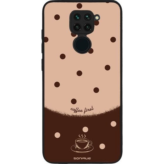 Sonique ���� Delulu Polka Era Series ��� Xiaomi Redmi Note 9 Coffee First