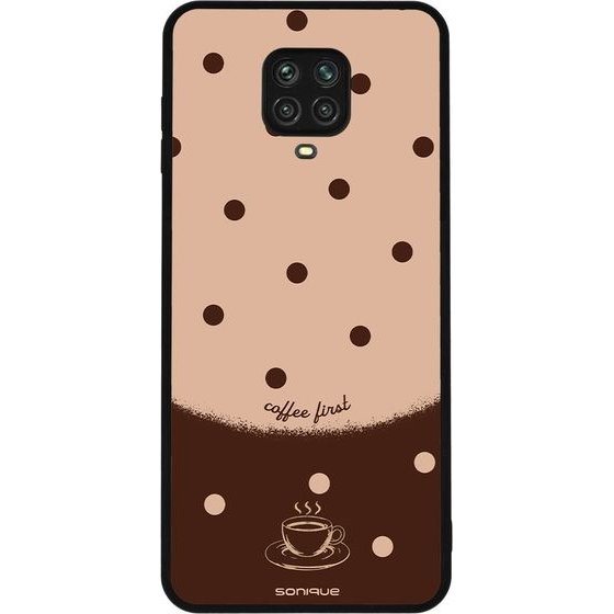 Sonique ���� Delulu Polka Era Series ��� Xiaomi Redmi Note 9S/9 Pro Coffee First