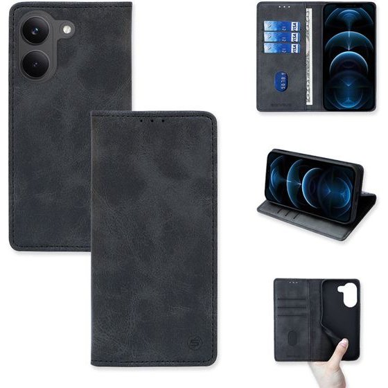 Sonique ���� ��������� Vintage Magnet Wallet Xiaomi Poco X8 Pro 5G �����
