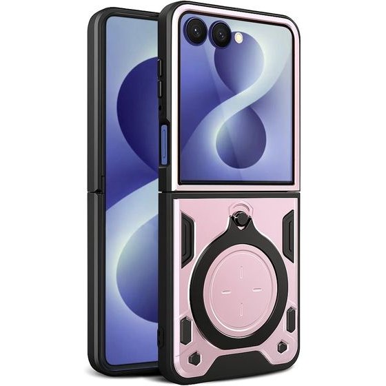 Techsuit - Camguard Pro - Samsung Galaxy Z Flip8 - Rose Gold