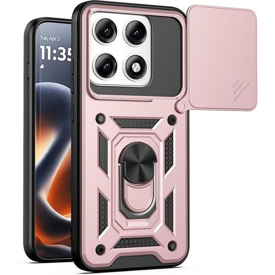 Techsuit - Camshield Series - Motorola Edge 70 Pro - Rose Gold
