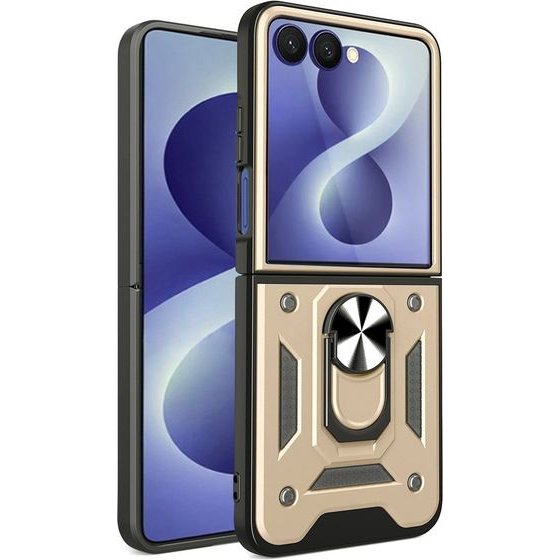 Techsuit - Camshield Series - Samsung Galaxy Z Flip8 - Gold