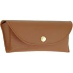 Techsuit - Glasses Case (ETI4) - PU, 17 x 6.5 x 2cm - Brown