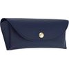Techsuit - Glasses Case (ETI4) - PU, 17 x 6.5 x 2cm - Navy Blue