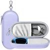 Techsuit - Glasses Case (ETJ3) - PU, 16.5 x 6.5 x 4cm - Lavender
