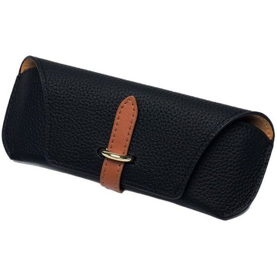 Techsuit - Glasses Case (ETL3) - PU, 17 x 6.5 x 2cm - Black