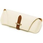Techsuit - Glasses Case (ETL3) - PU, 17 x 6.5 x 2cm - Swiss Coffee