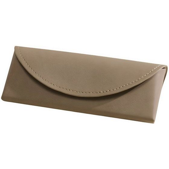 Techsuit - Glasses Case (ETM3) - PU, 15.2 x 6.6 x 3.6cm - Cashmere Beige