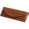 Techsuit - Glasses Case (ETM3) - PU, 15.2 x 6.6 x 3.6cm - Dark Brown