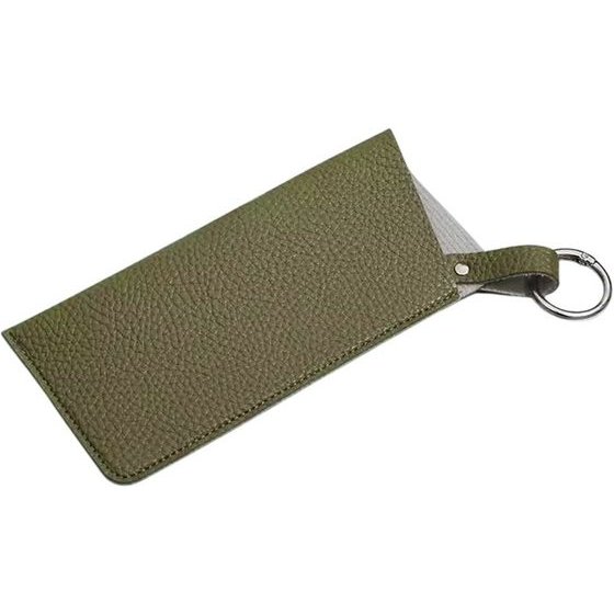 Techsuit - Glasses Case (ETN6) - PU, 17.5 x 8.5cm - Moss Green
