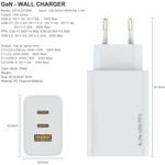 Fulmova 65W Cablu USB-C White