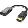 Benfei Adapter Displayport 1.2 To Hdmi 1.4 4K Unidirectional black