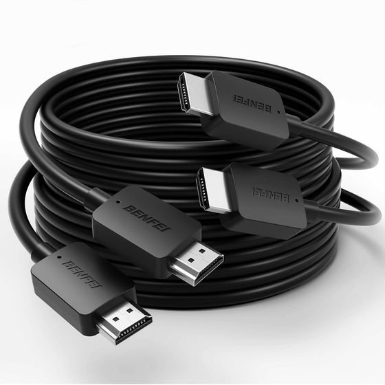 Benfei Cable 8K Hdmi To Hdmi 1.0 m 2 Pack black