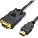 Benfei Cable Hdmi To Vga Unidirectional 1.8 m black