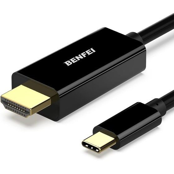 Benfei Cable USB-C To Hdmi 1.0 m black