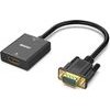 Benfei Adapter Hdmi To Vga Unidirectional With Audio Jack 3.5mm black