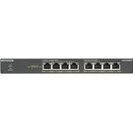 NETGEAR Switch GS308PP / Black - (GS308PP-100EUS)