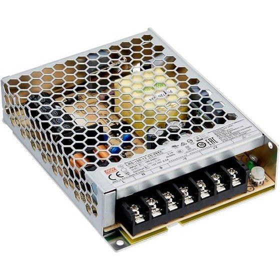 Mean Well ����������� 12V/8.5A/102W - (LRS-100-12)