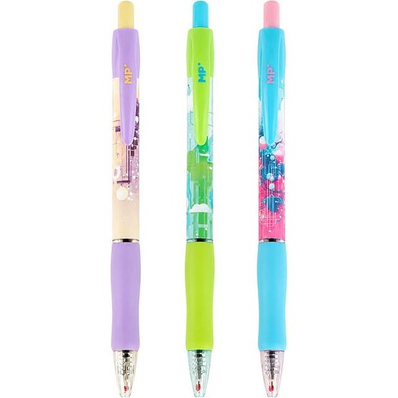 MP ����� ��������� Ballpoint 0.7mm ����, 14.5cm, ����, ������� ������, 1��� - (PE140-14)