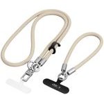Tech-Protect C10S Rope Crossbody & Wrist Desert BEIGE/TITANIUM