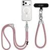 Tech-Protect C10S Rope Crossbody & Wrist Dusty ROSE/TITANIUM