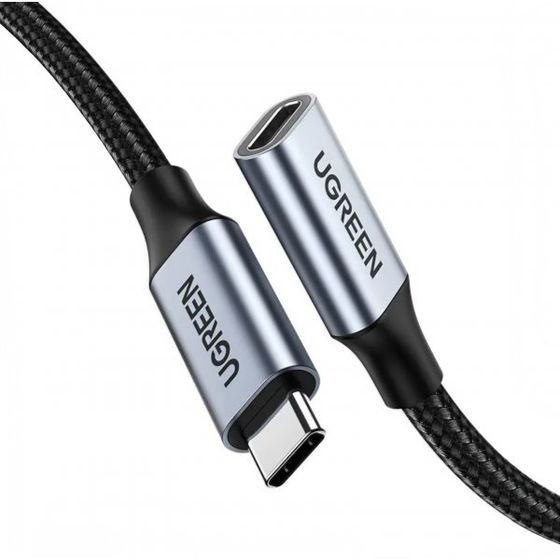 Ugreen USB-C Extension Cable US372 (30205), 1m, Black