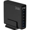 Gembird 6-Port 240W Gan Usb Fast C Harger Black - (TA-UC-2A4C-PD240-01-BK)