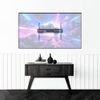 Sbox Wall Mount Budget 50'-100' / 75kG / Max Vesa 900x600 Black - (BL-3869F)