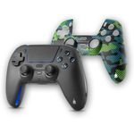 Spartan Gear - Sarissa Wireless Controller (Compatible With Playstation 5, Playstation 4, PC, Switch) (colour: Black + One Extra faceplate)