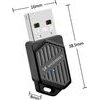 Wozinsky Dual-Band Usb Wi-Fi 6 Adapter With Bluetooth 5.4 - Black 5907769387395 - (WAX-900)