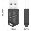 Wozinsky Dual-Band Usb Wi-Fi 6 Adapter With Bluetooth 5.4 - Black 5907769387395 - (WAX-900)