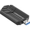 Wozinsky Dual-Band Wireless Usb 3.0 Wifi 6 Adapter - Black 5907769387388 - (WAX-1800)