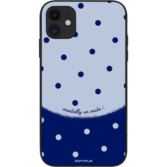 Sonique ���� Delulu Polka Era Series ��� Apple Iphone 11 Blue Mentally